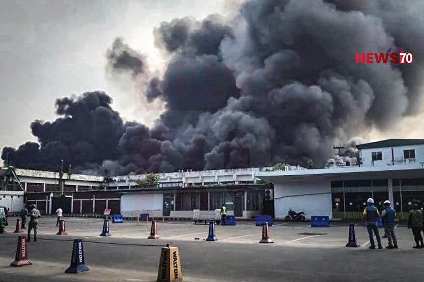 Massive Fire Erupts at Dhaka’s Hazrat Shahjalal International Airport Cargo Village; Flights Suspended